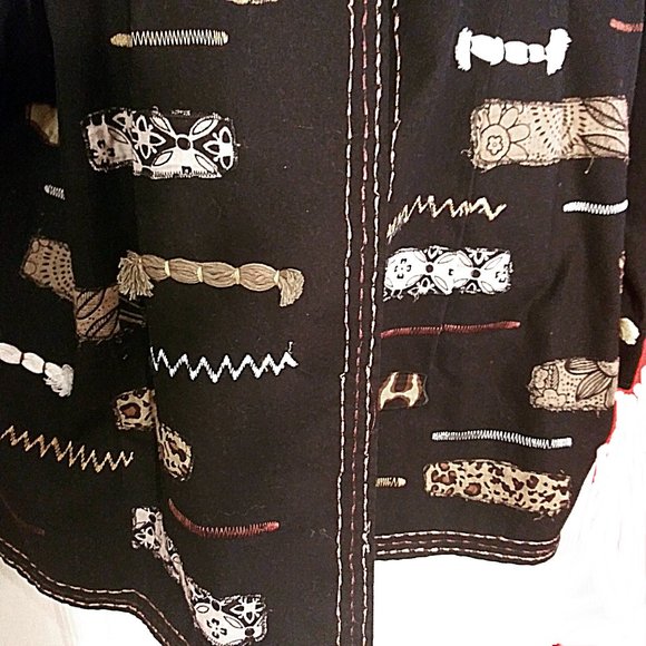 Plus Size Vintage Jacket, Women's Jacket, Oversize Jacket, Vintage Top, Jacket - Picture 14 of 14